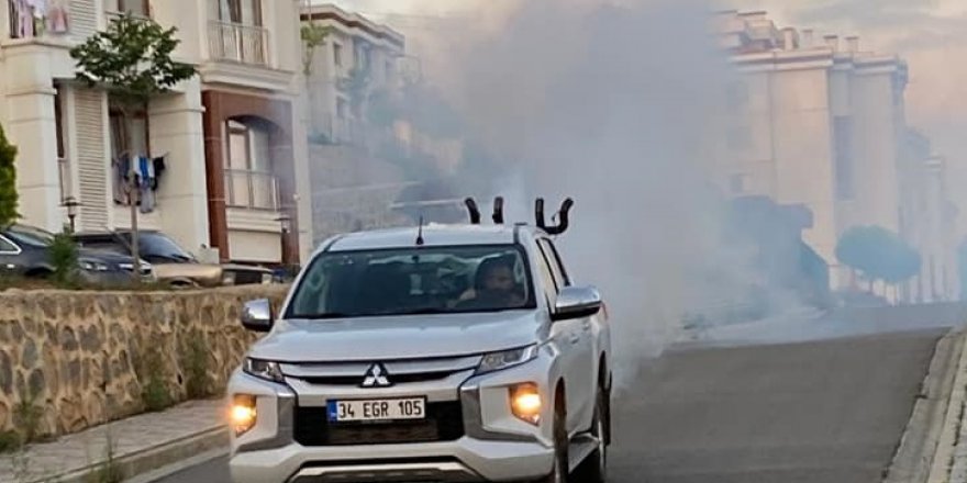 Dilovası Belediyesi’nde ilaçlama çalışması