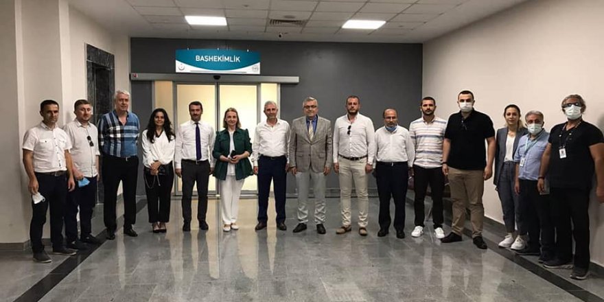 Büyükgöz’e geçmiş olsun ziyaretinde bulundular