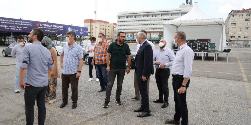 Gündoğdu, çalışmaları inceledi