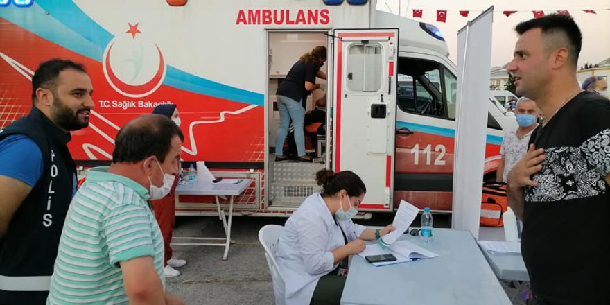 Aşılama hizmeti verildi