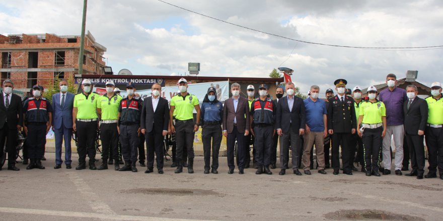 İçişleri Bakan Yardımcısı trafik denetimlerine katıldı