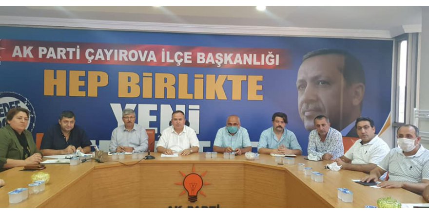 Ak Parti Çayırova toplandı