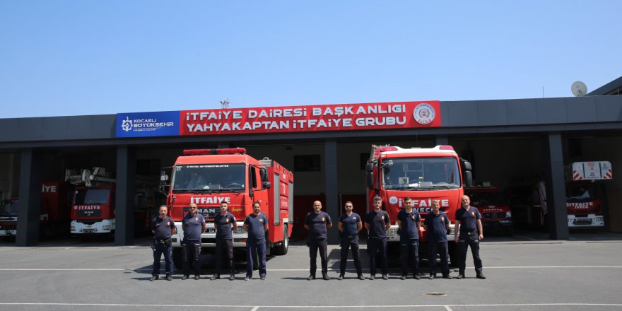 Kocaeli İtfaiyesi Manavgat için yola çıktı