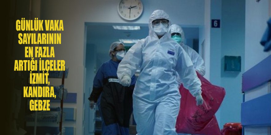 Kocaeli’de 258 bin kişi korona oldu