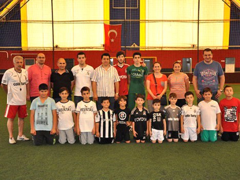 BJK Futbol Okulu’nda idmanlar başladı