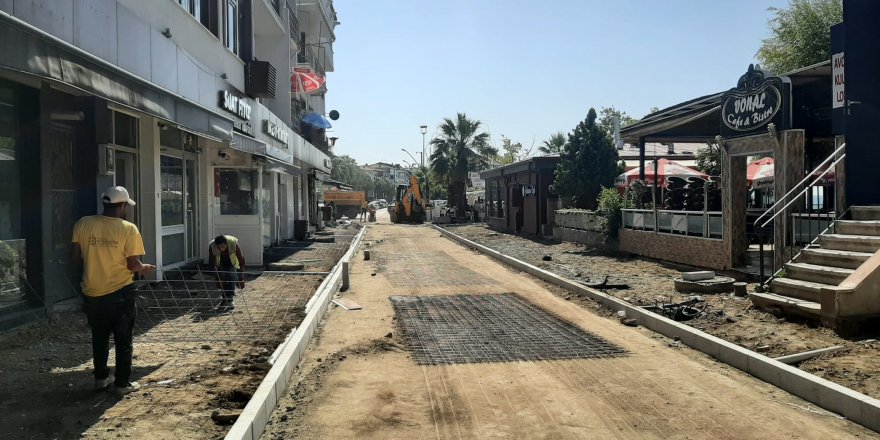 Gazanfer Bilge Caddesi yenileniyor