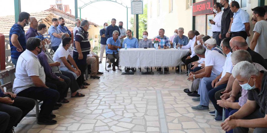 Başkan Büyükakın’dan köylere ziyaret