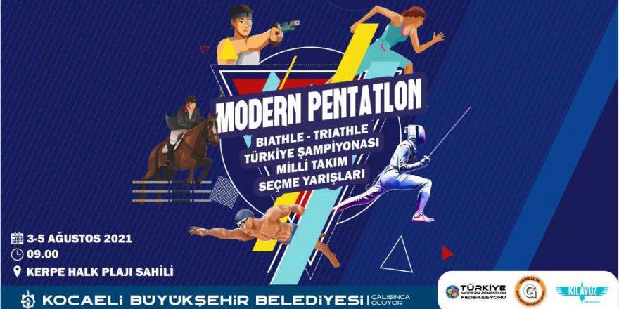 Biathle Triathle Şampiyonası ve milli takım seçmeleri Kocaeli’de