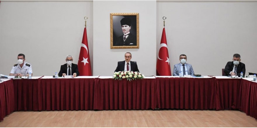 Orman yangınlarıyla mücadelede yapılacak çalışmalar değerlendirildi