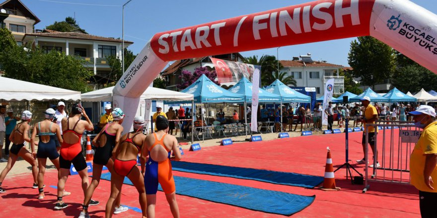 Modern Pentatlon Biathle-Triathle Türkiye Şampiyonası Kocaeli'de yapıldı