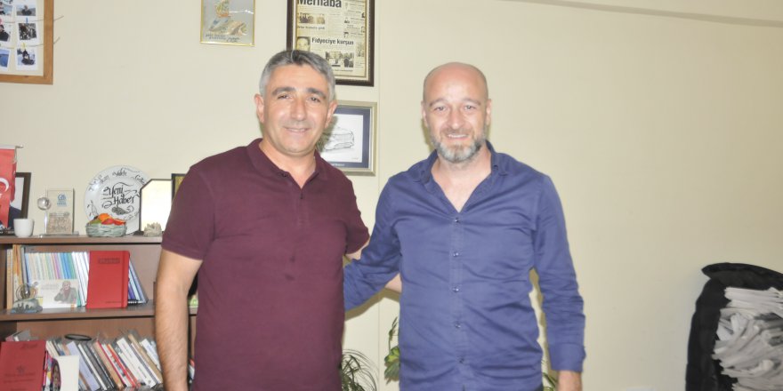 Sait Aydın’dan gazetemize ziyaret