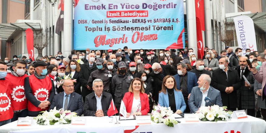 Belediyesinden maaşı düşen işçilerine destek