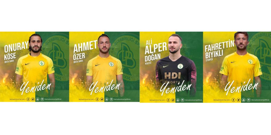 Darıca GB 4 isimle yeniden anlaştı