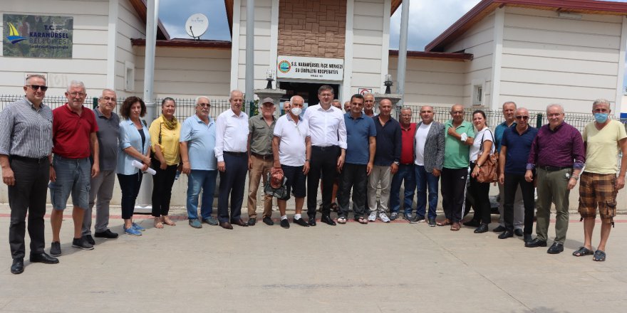 Balıkçılar sorunlarını CHP’ye anlattı