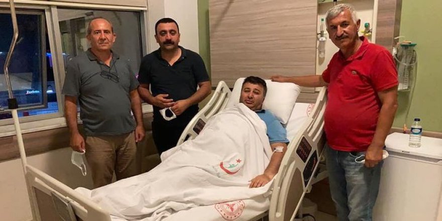 CHP’li başkan hastaneye kaldırıldı
