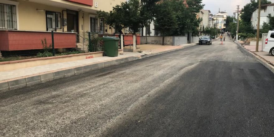 Altyapıdan sonra üstyapı çalışmaları başlandı