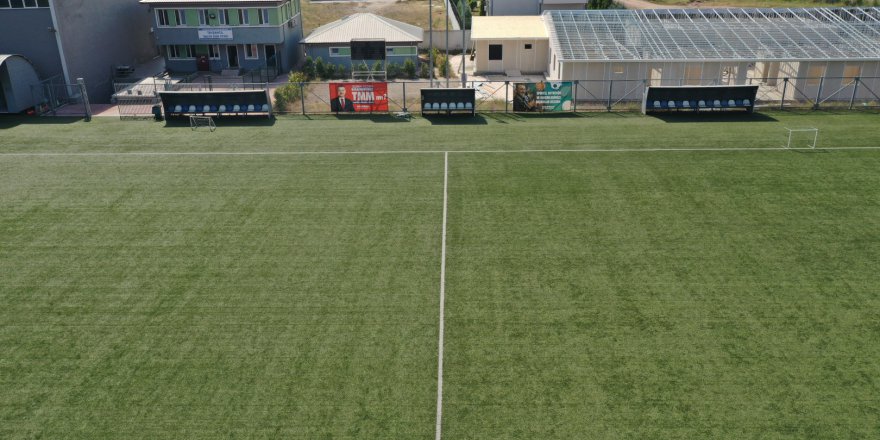 Tavşancıl Salih Gün Stadı Sporcu Kamp Merkezi'nde sona doğru