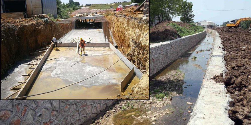Kocaeli'de dereler düzenli akış için ıslah ediliyor