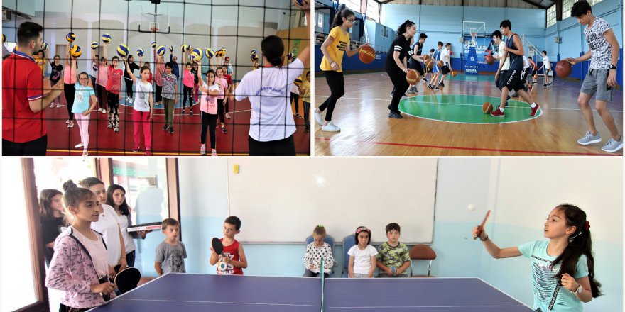 Spor Okulları’nda özlem bitti