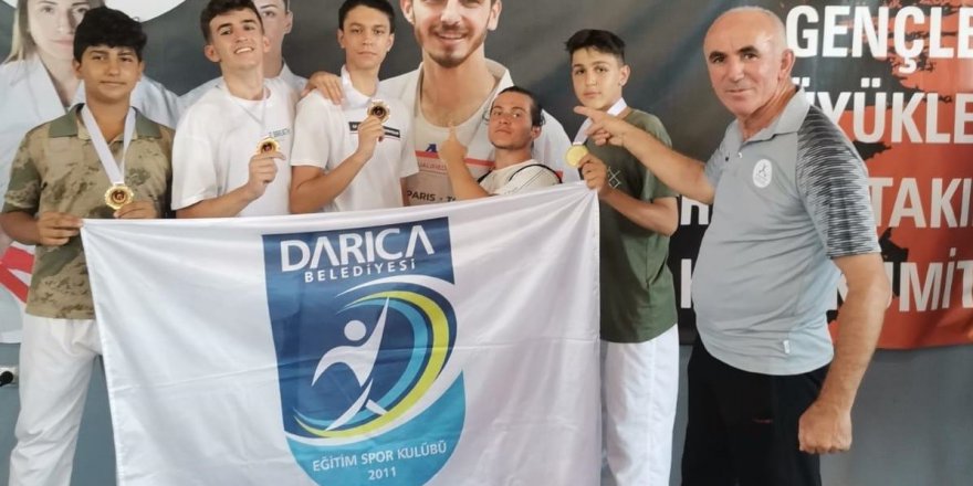 Karatede Darıca farkını gösterdi