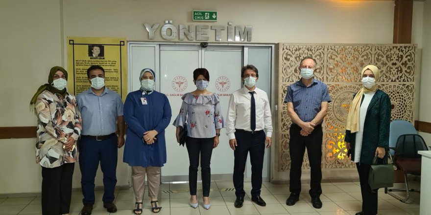 Necati Çelik Devlet Hastanesi'nde KİD denetimi gerçekleşti