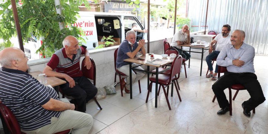 Başkan Büyükgöz’den; Beylikbağı’nda denetim ve esnaf turu