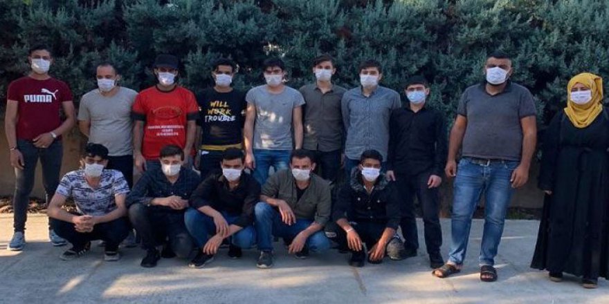 15 düzensiz göçmen yakalandı