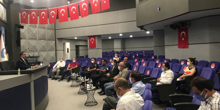 Gebze Kaymakamı Mustafa Güler başkanlığında toplantı gerçekleştirildi