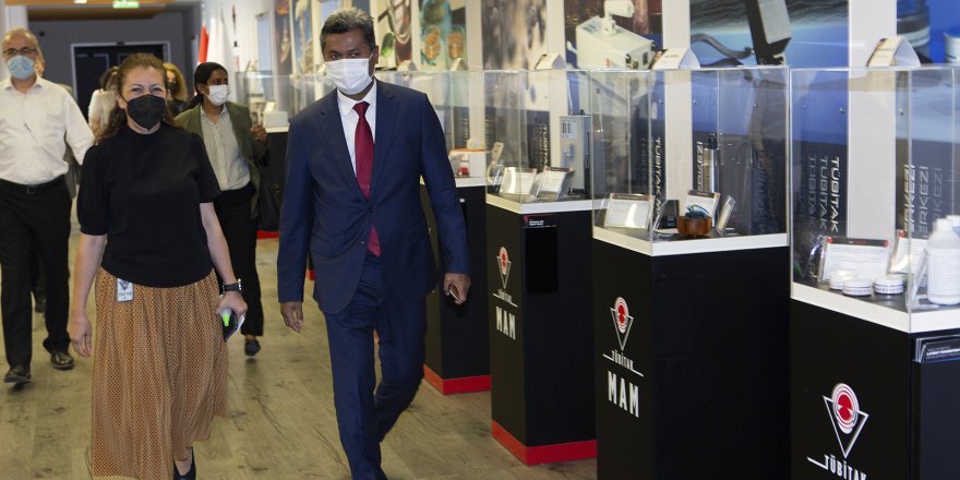 SRİ LANKA Büyükelçisinden TÜBİTAK MAM'a ziyaret