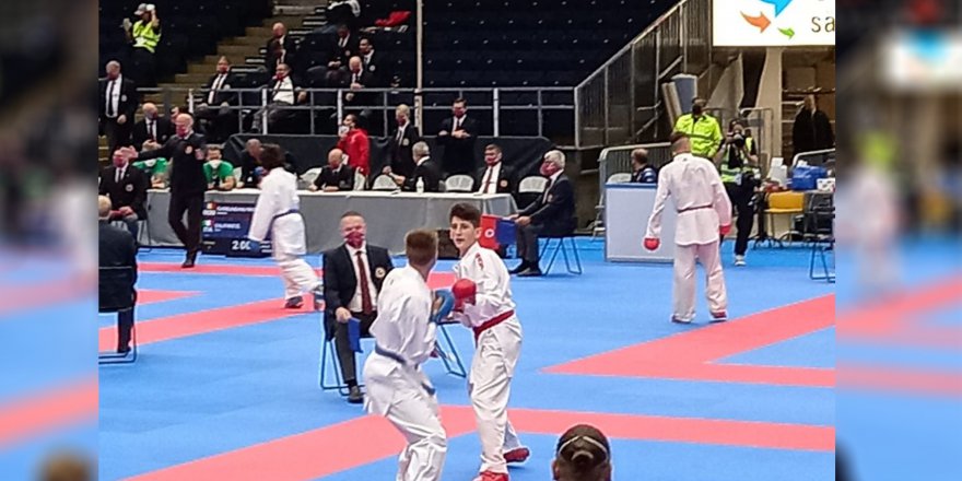 Batıkan Gökbulak Karatede Avrupa yedincisi oldu