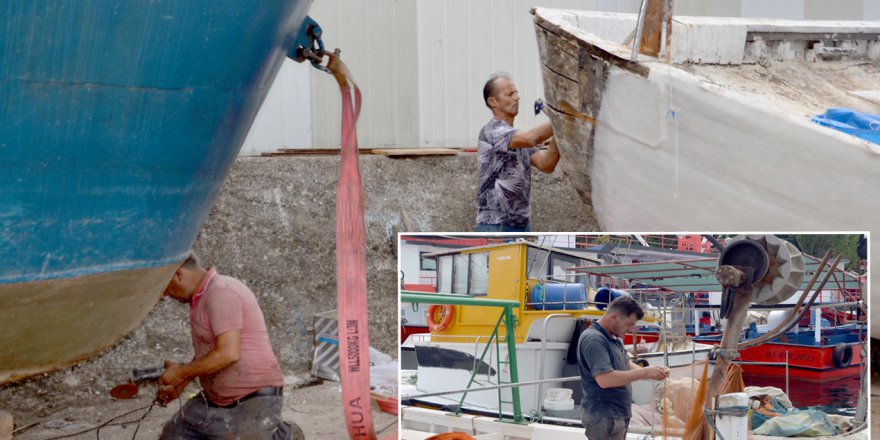 Balıkçılar yeni sezon için gün sayıyor