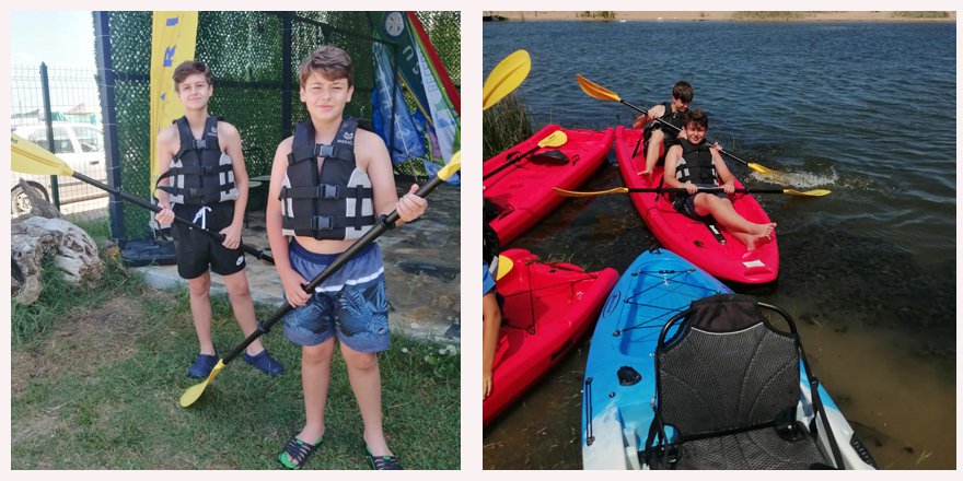 Yarışmacılar Sarısu Gençlik Kampı’nın tadını çıkardı