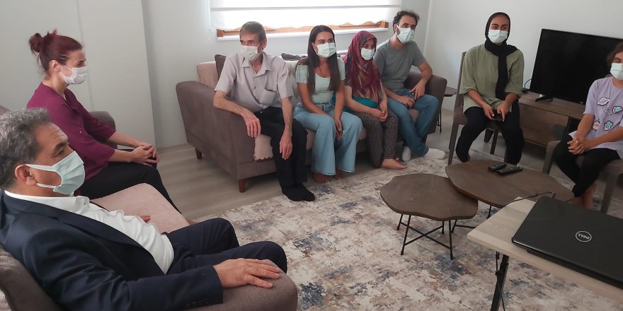 Kaymakam Güler’den gazilere ziyaret