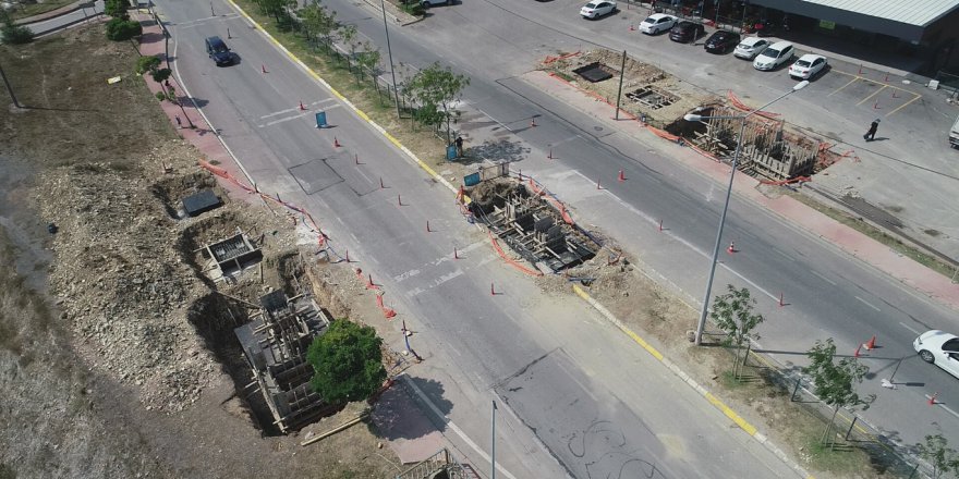 Öğrenciler duraklara artık daha rahat ulaşacak