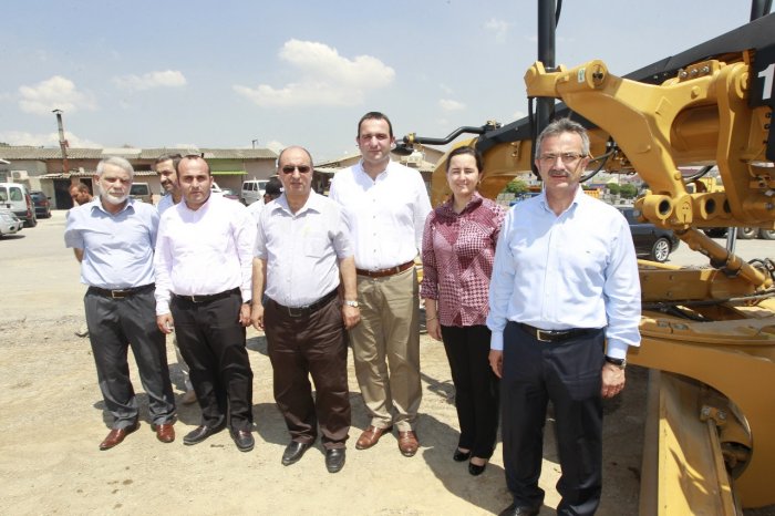 Makine parkına yeni greyder