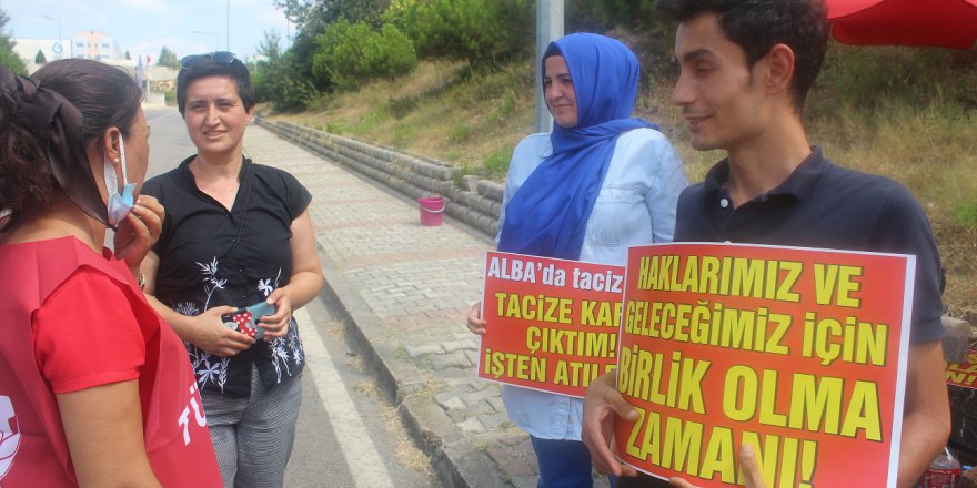 Alba’da tacizle suçlanan işçi işten çıkartıldı