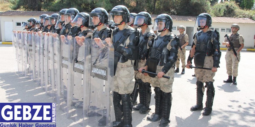 Kocaeli’de, Jandarma Komando Bölüğü kuruldu