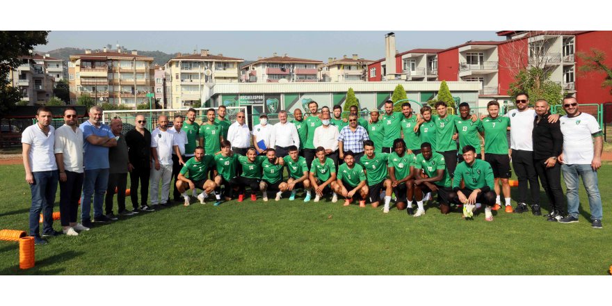 Büyükakın’dan Kocaelispor’a moral ziyareti
