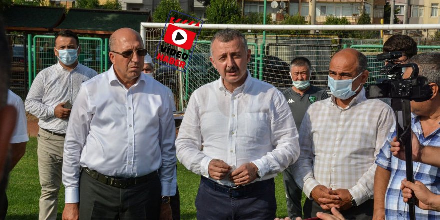 Başkan Büyükakın’dan  Kocaelispor’a moral ziyareti