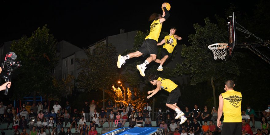Çayırova'da sokak basketbolu coşkusu