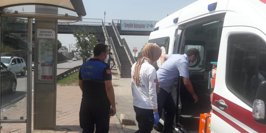 Rahatsızlanan vatandaşa yardım eli zabıtadan