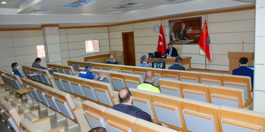 Kocaeli emniyetinde öğrenciler için toplantı