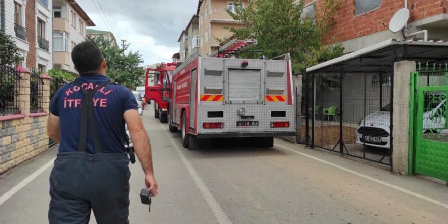 Ocakta unutulan yemek ekipleri harekete geçirdi