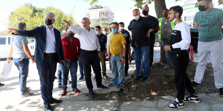 Başkan Büyükakın, Yürüyüş Yolunu inceledi