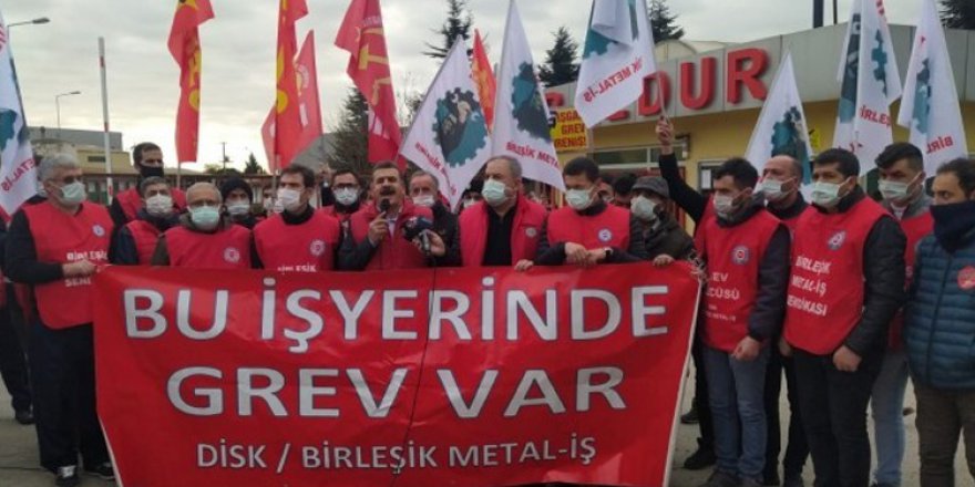 Baldur işçilerine dayanışma etkinliği