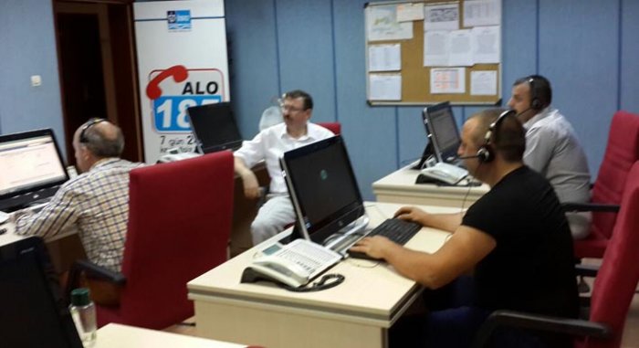 Bayramda çalışan ekipleri yalnız bırakmadı