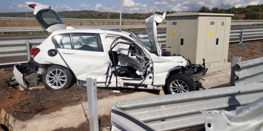 Otoyol görevlisi otomobilin çarpması sonucu hayatını kabetti