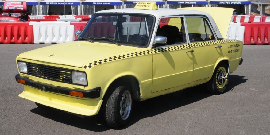 1989 model Serçe’yi, sürücüsüz taksi yaptılar