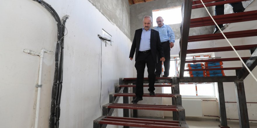 Büyükgöz çalışmaları inceledi