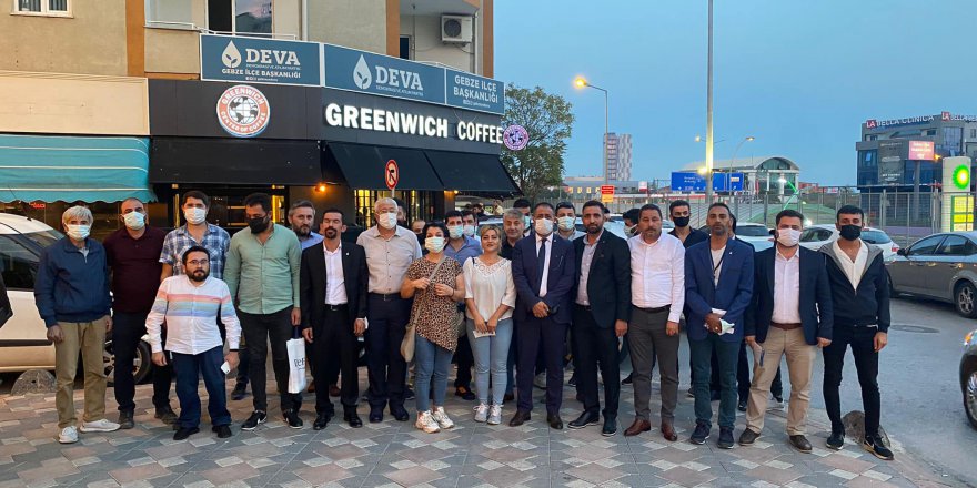 Deva Partililerden esnaf ziyareti